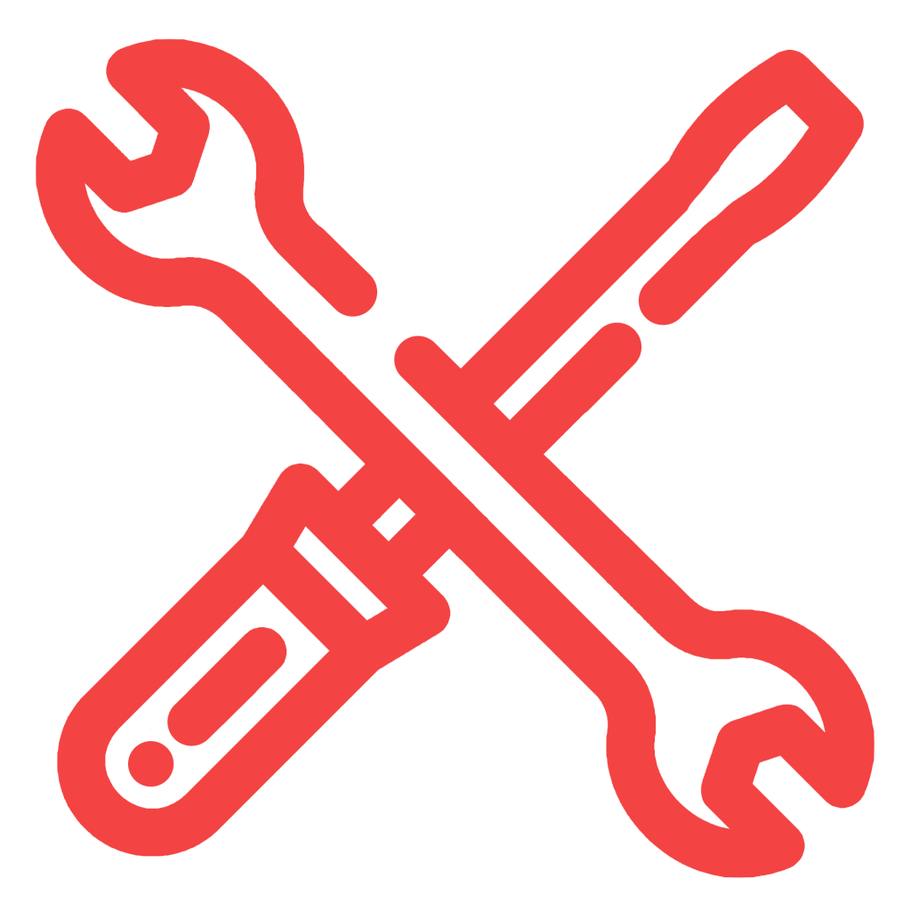 Icon Schraubenzieher und Imbus-Schlüssel