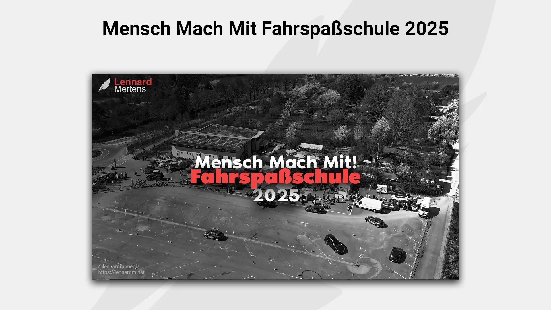 Mehr über den Artikel erfahren Eventdokumentation Fahrspaßschule 2025